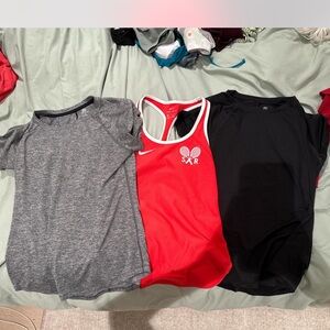 Athletic shirts